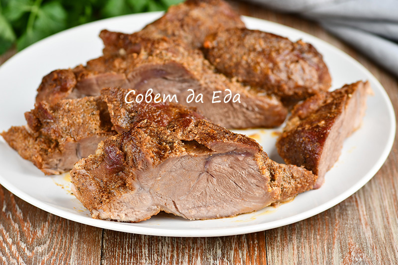 Самый простой и удобный рецепт запеченной свинины целым куском (очень сочно и нежно)