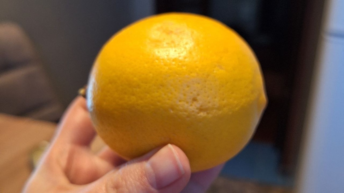 Вот такой яркий, тонкокожий, почти оранжевый и о-очень ароматный