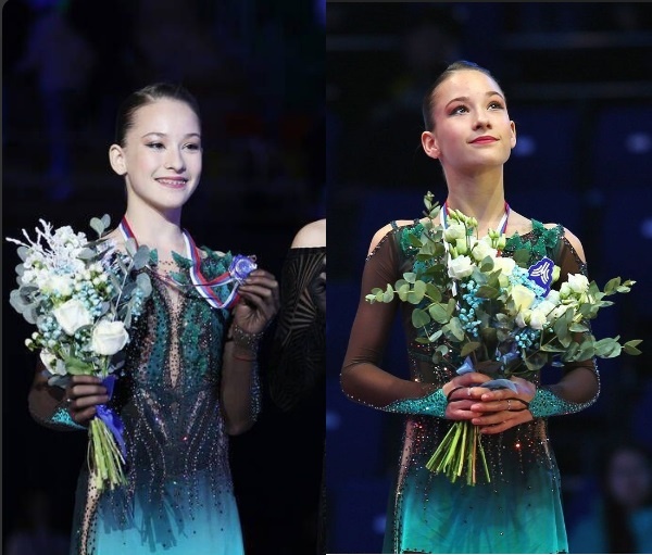 1 этап Гран При России 2022 - серебро    4 этап Гран При России 2022 - бронза