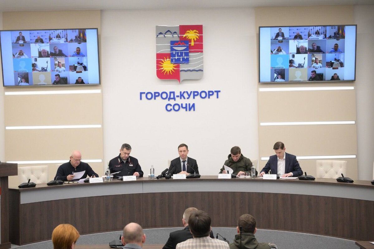    Фото: Telegram/Мэр Сочи Андрей Прошунин