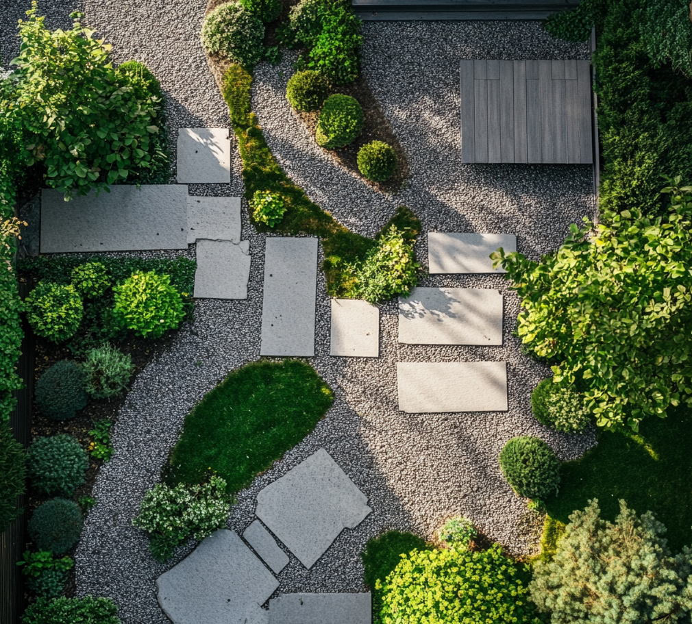 Как правильно спланировать дорожки на участке