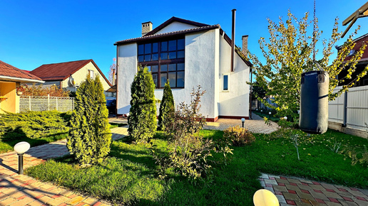 Краснодаре каркасный дом ландшафт