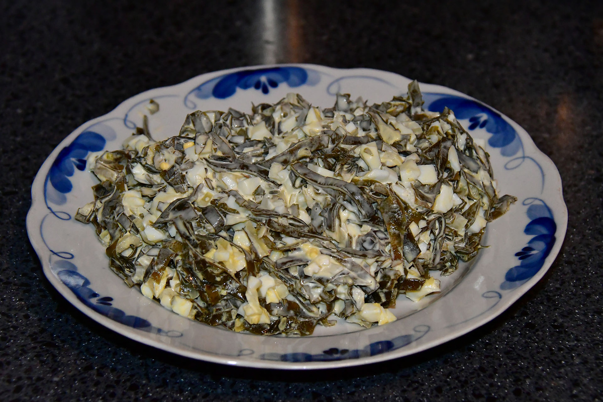Салат из морской капусты