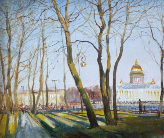 В весеннем парке
