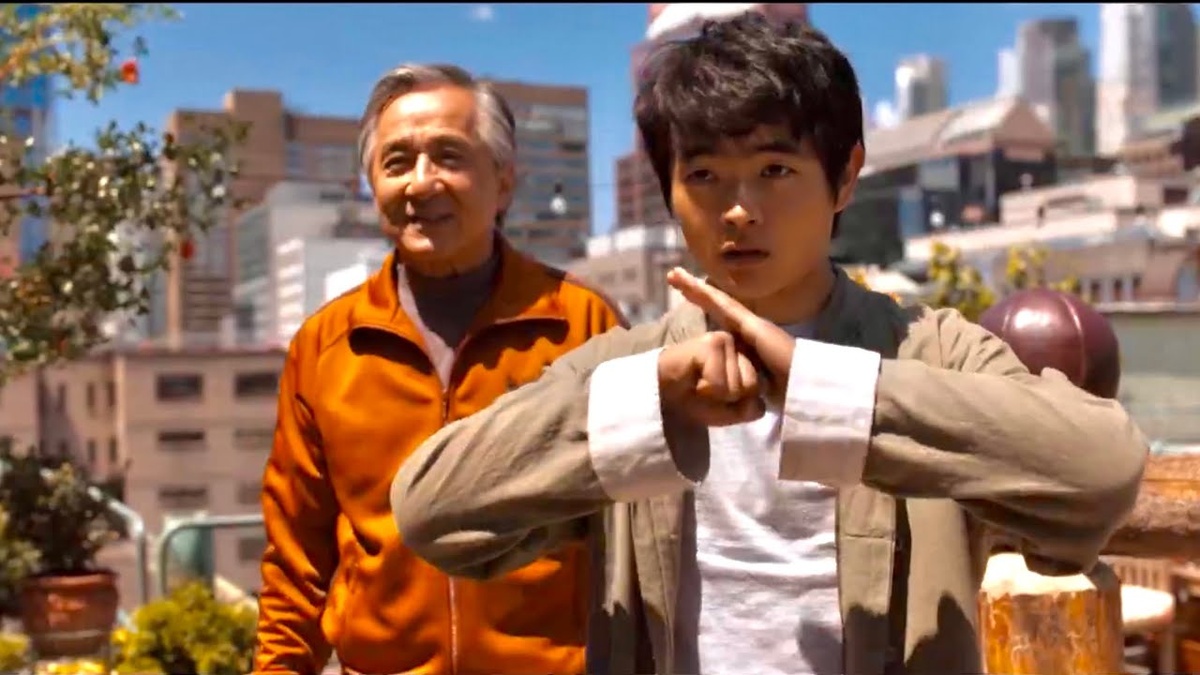 Из фильма "Карате-пацан: легенды"