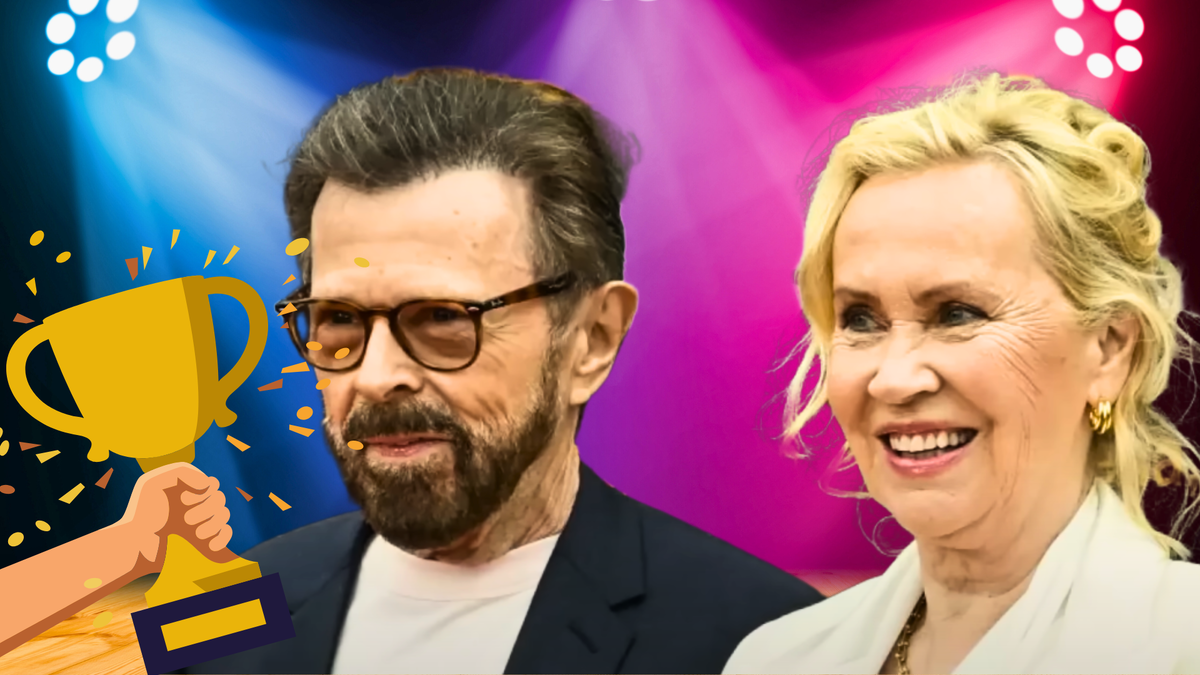 Бьорн Ульвеус и Агнета Фельтског вместе.