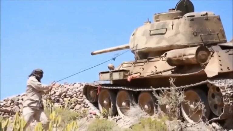 Т-34-85 в Йемене