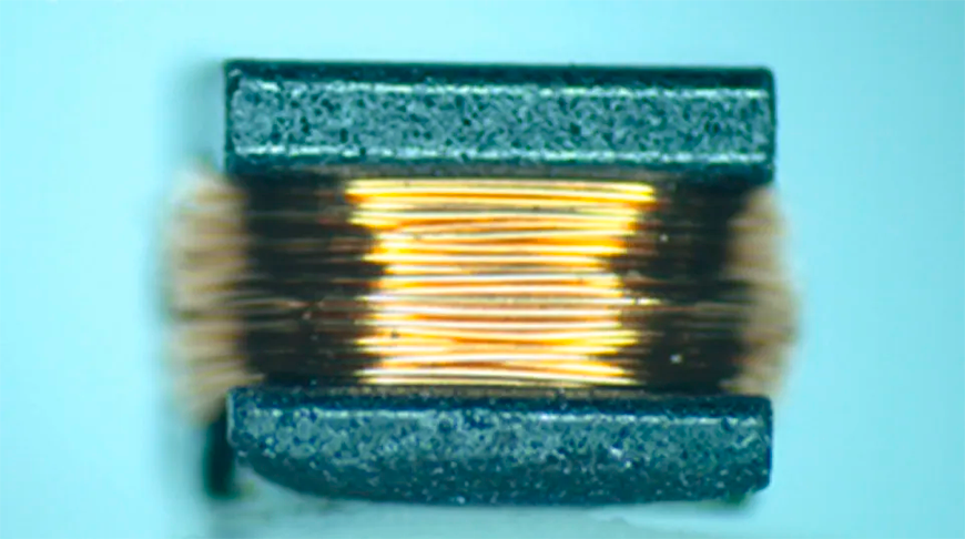 Прототип сверхмалой катушки. 