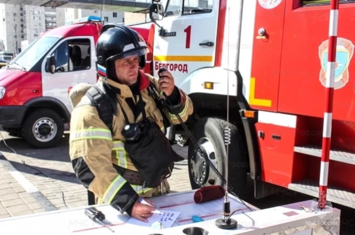    Белгородские спасатели самоотверженно выполнят свои задачи в приграничье