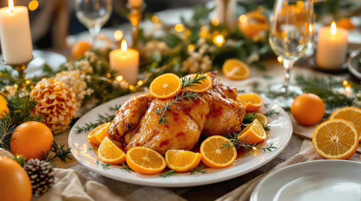 Новогодний рецепт. Утка в апельсинах.