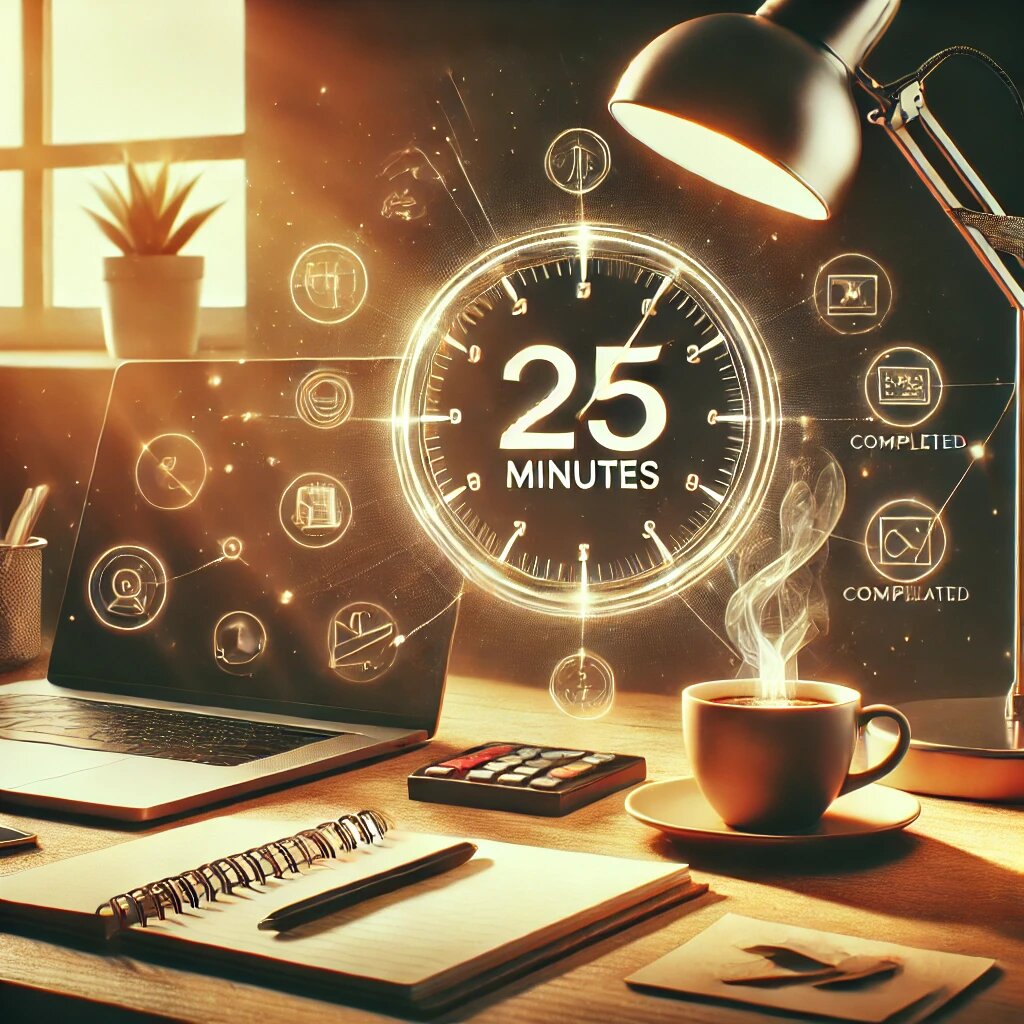 25 минут фокуса — и вы удивитесь, сколько можно сделать!