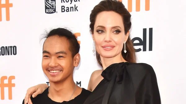    Анджелина Джоли с Мэддоксом. Фото: МК