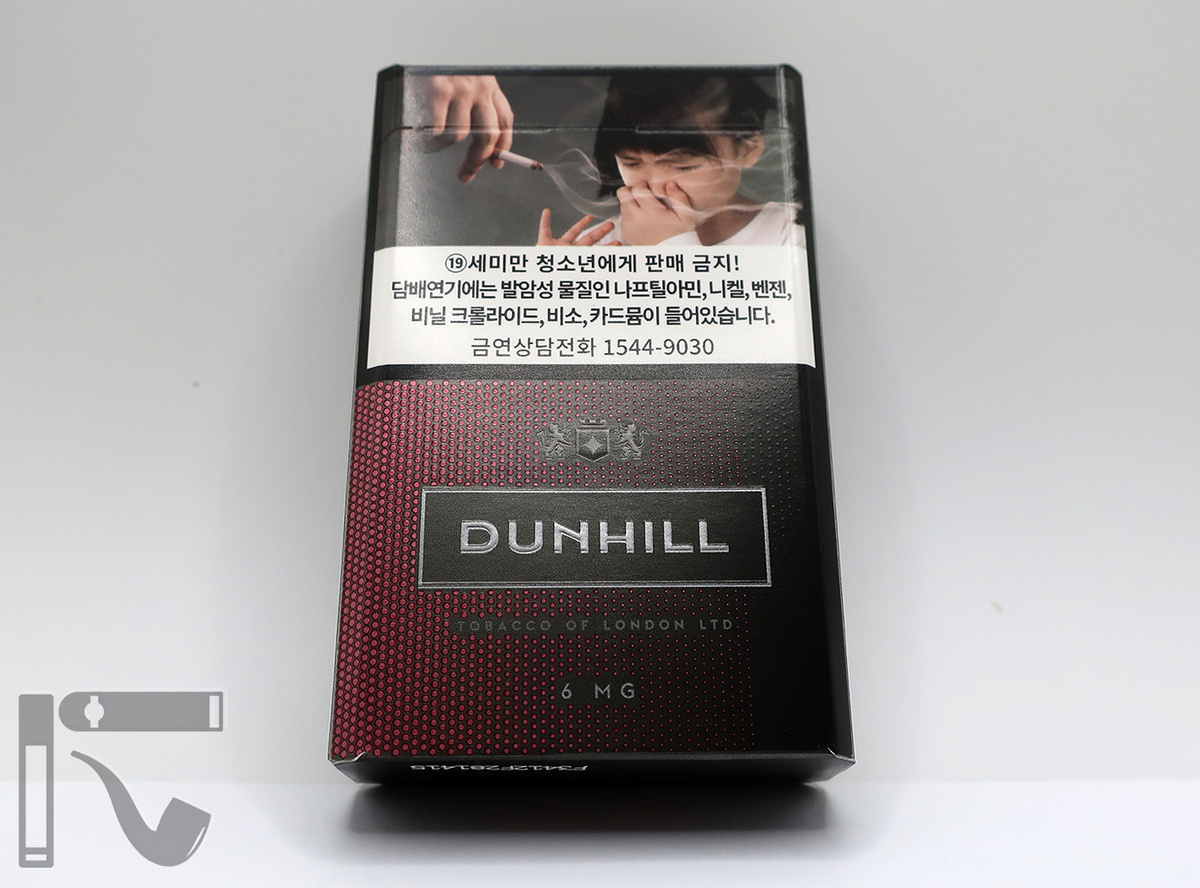 Сигареты Dunhill 6 mg. Фото: © канал "Уголок Курильщика"