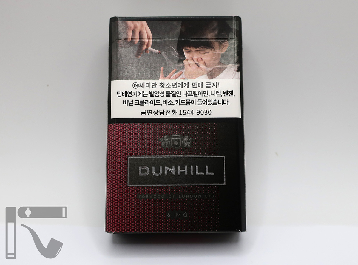 Сигареты Dunhill 6 mg. Фото: © канал "Уголок Курильщика"
