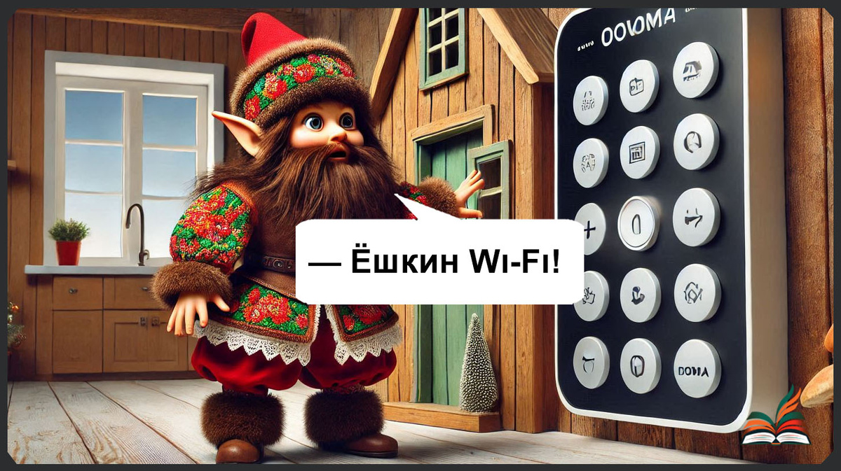 Когда в умном доме завёлся домовой - Рассказ