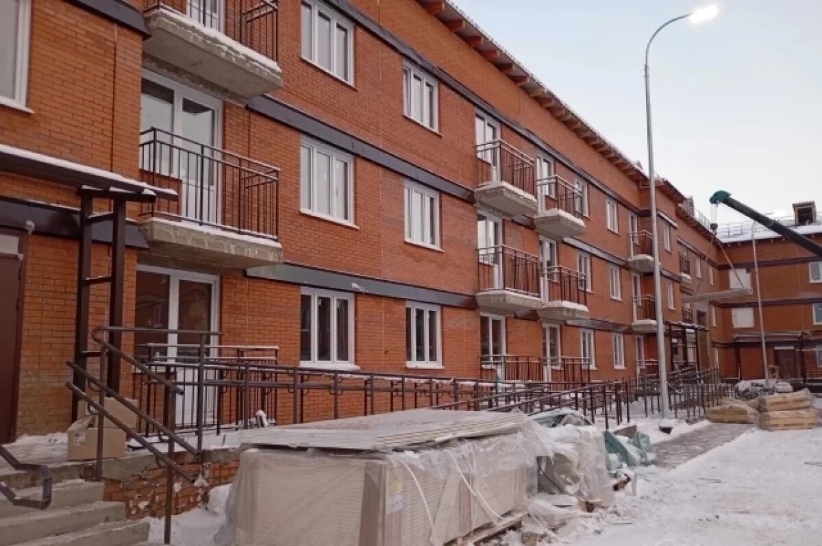    В Красноярском крае за год построили более 1,2 млн кв. метров жилья