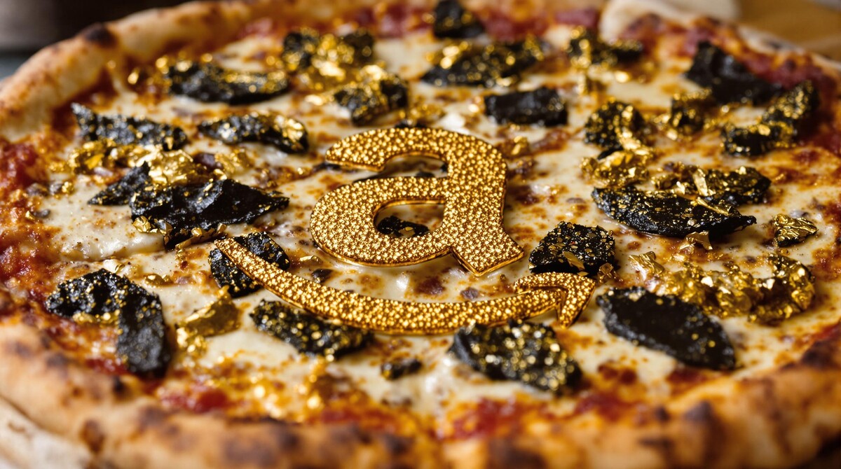    Пицца Безоса. Изображение создано автором при помощи нейросети