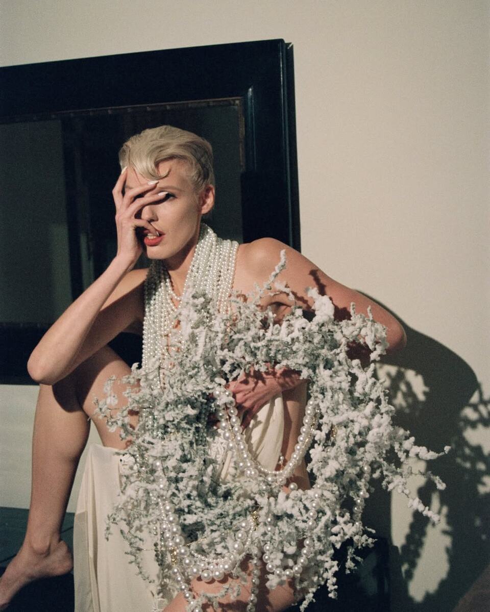 Рождественский венок, «Собран в саду»