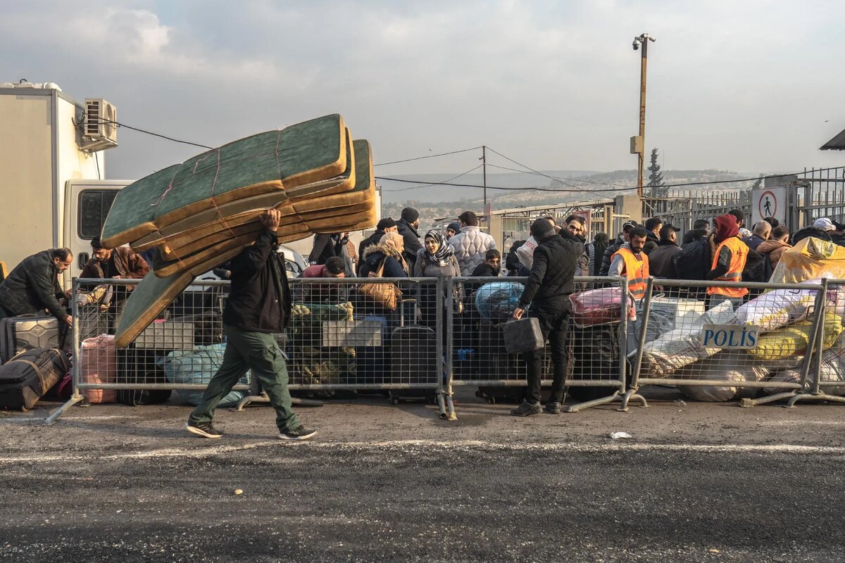 Фото: Сирийские беженцы. Ahmed Deeb/dpa/Global Look Press