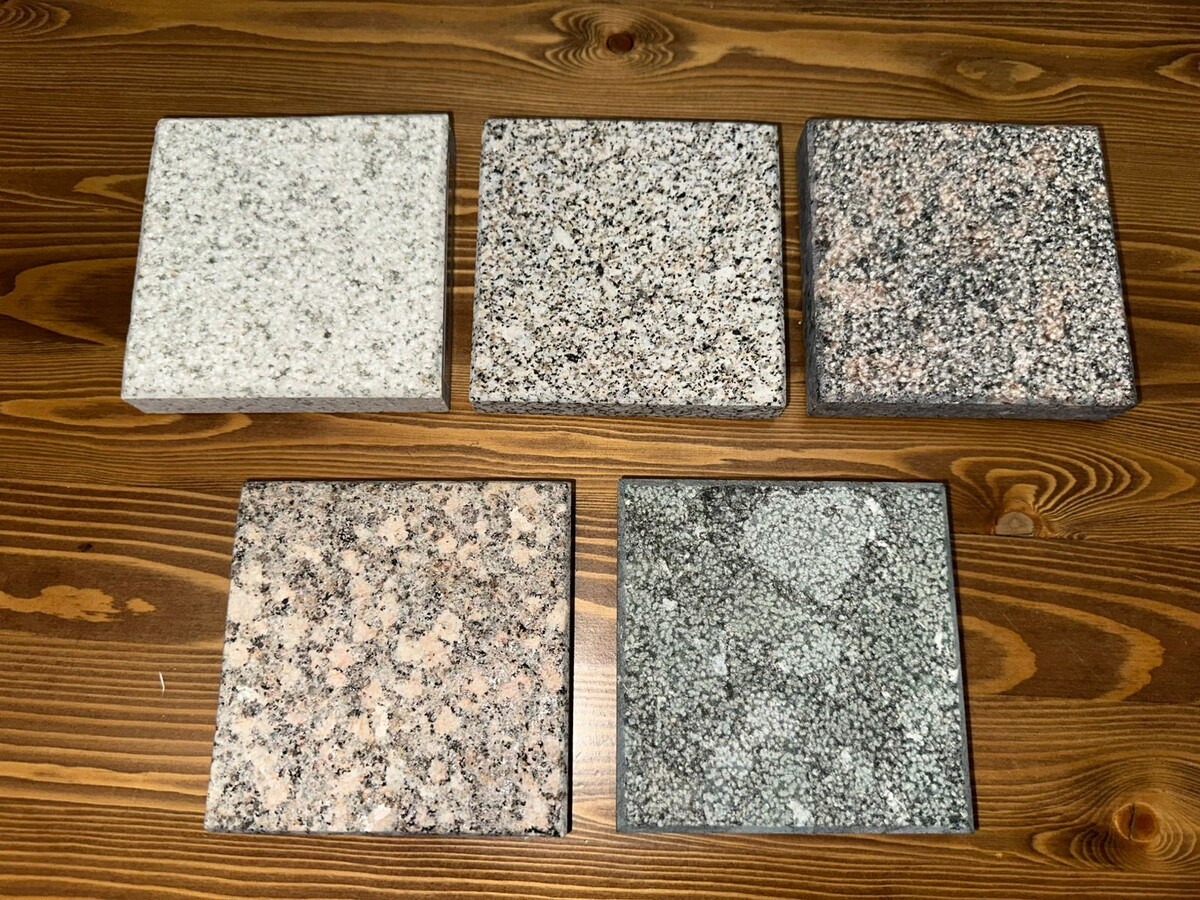 Цветовые решения гранитных плит
