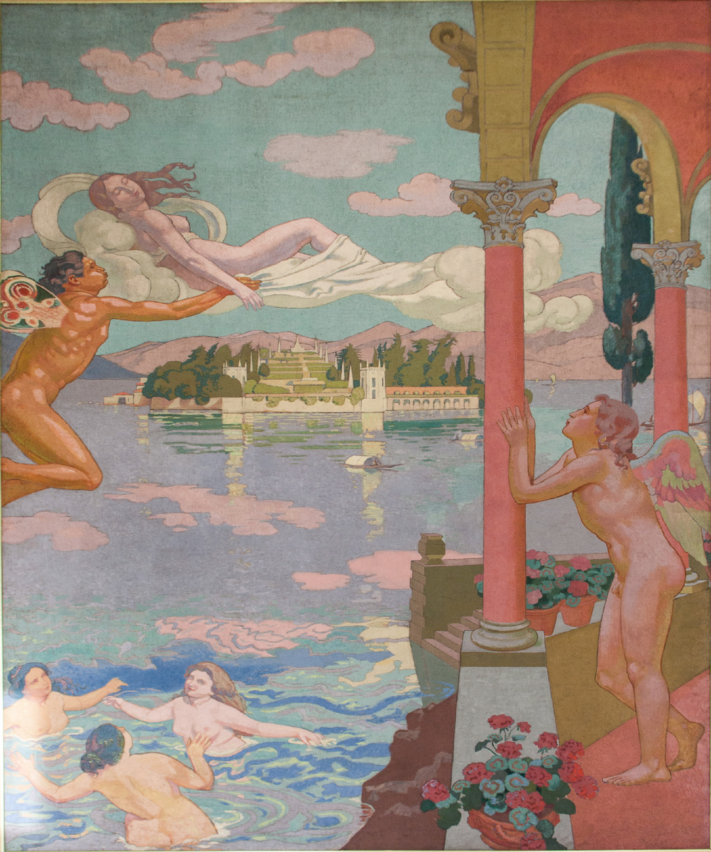 Морис Дени: Панель 2. Зефир переносит Психею на Остров наслаждений. Эрмитаж