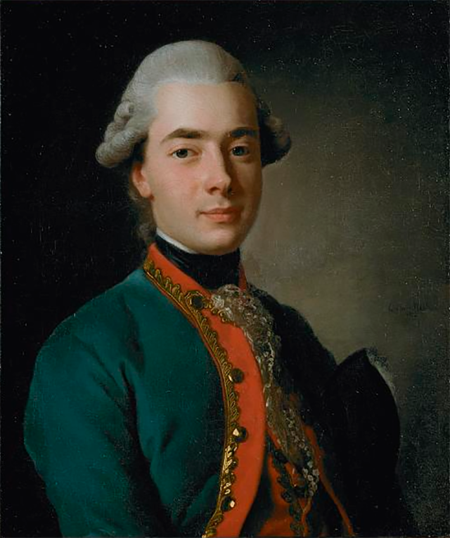 Андрей Разумовский. Художник А. Рослин, 1776 г.