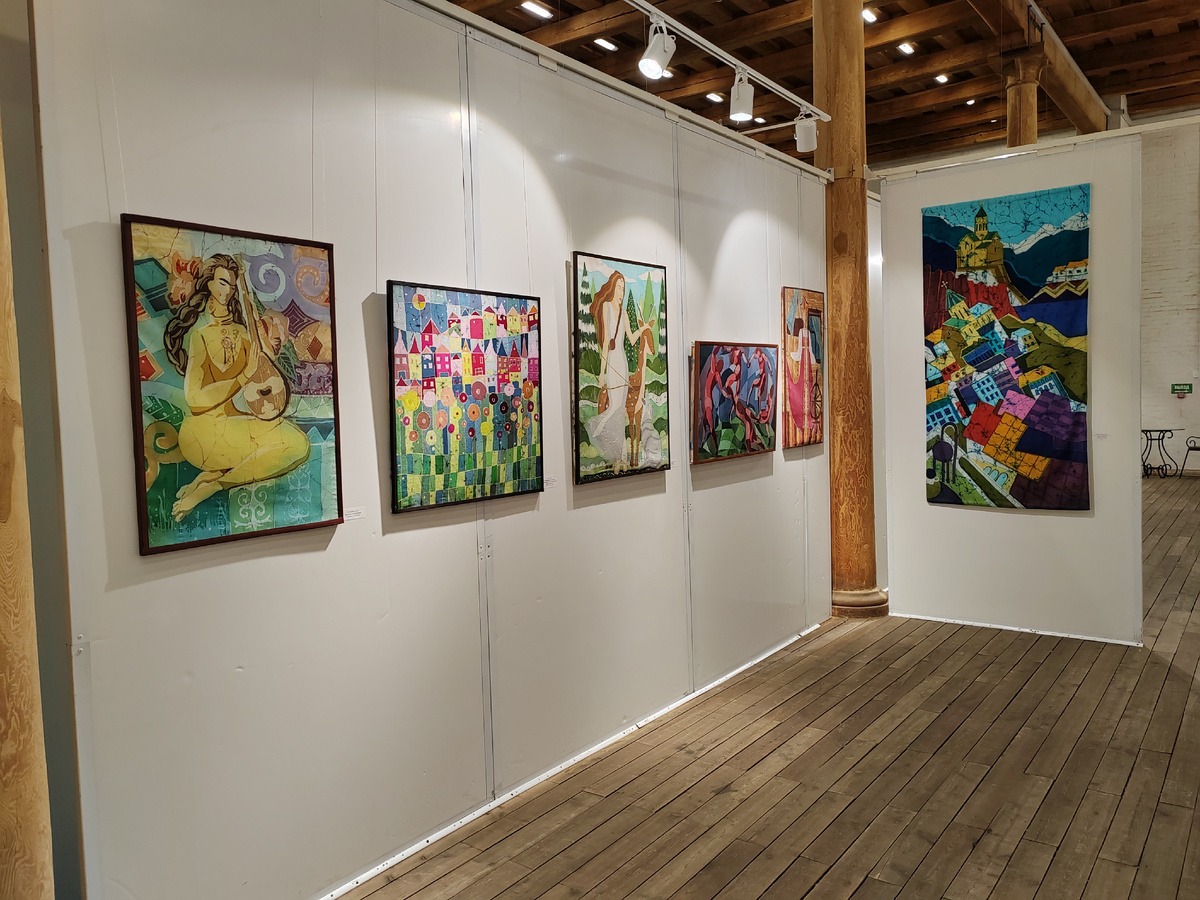 Выставка «Творческий калейдоскоп». Астрахань, 2024.