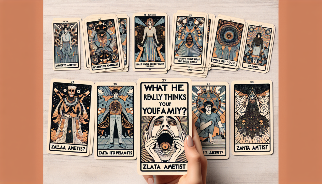    Что он действительно думает о вашей семье? Расклад Таро, который откроет вам глаза на его чувства и страхи! Злата Аметист