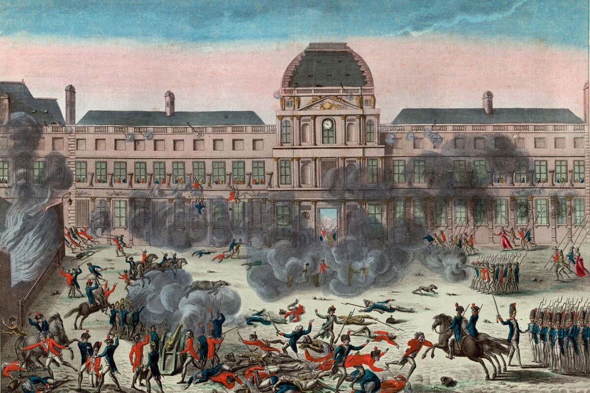 Штурм Тюильри 10 августа 1792 г. I