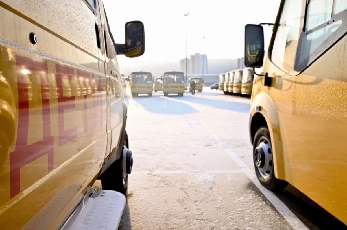    50 новых школьных автобусов отправили в районы Красноярского края