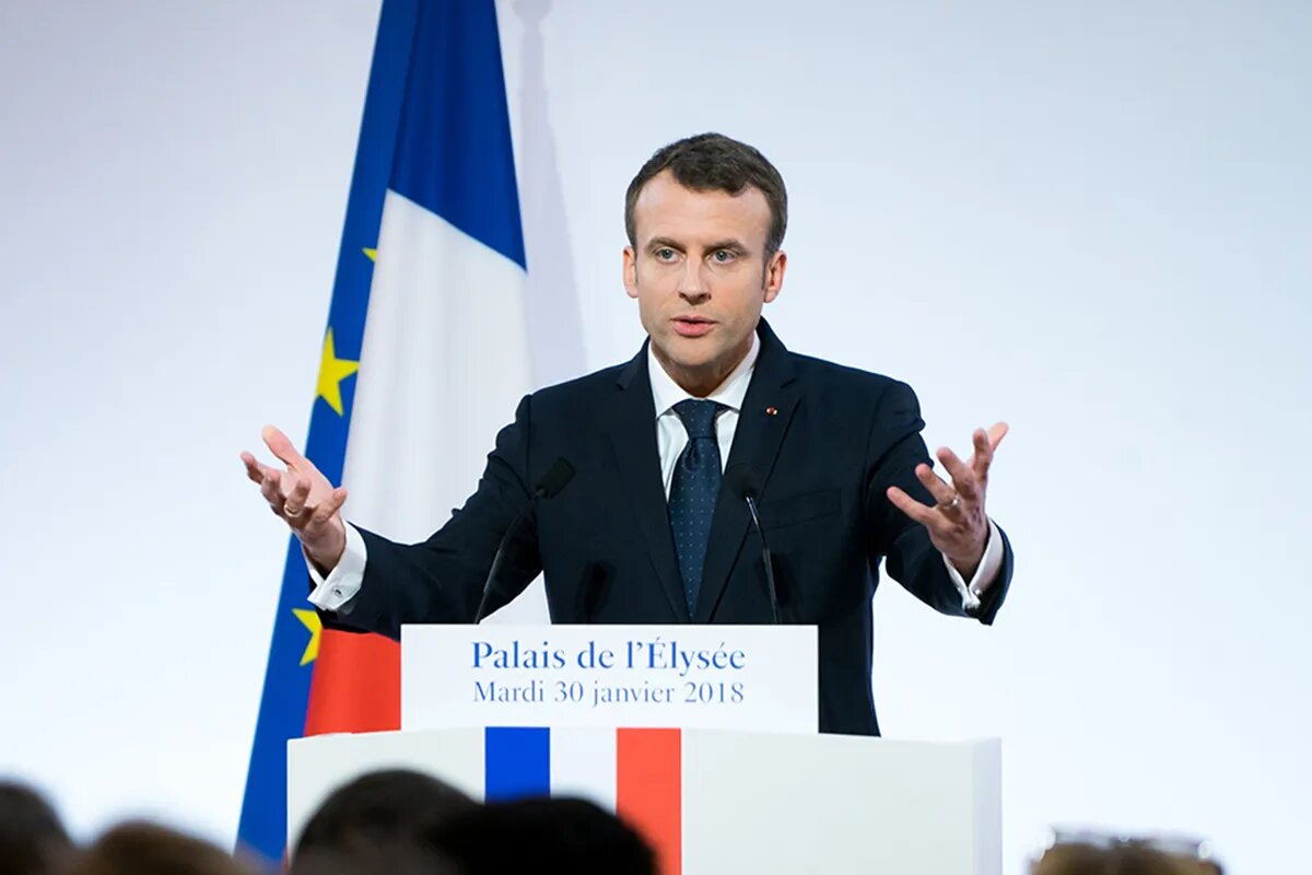 Президент Франции Эммануэль Макрон. © flickr.com / Jacques Paquier