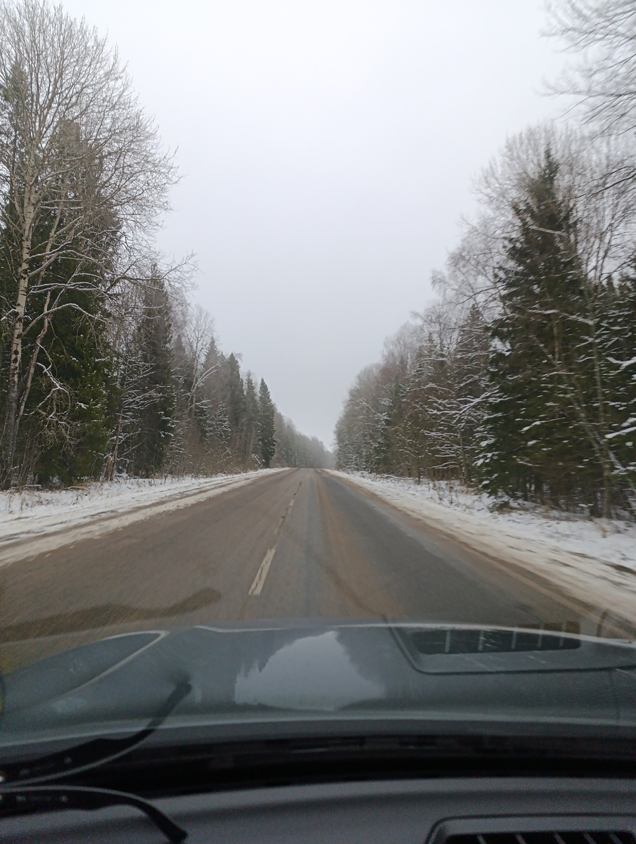 Немножко снежка,конечно было, только-только-только этого мааало ! 