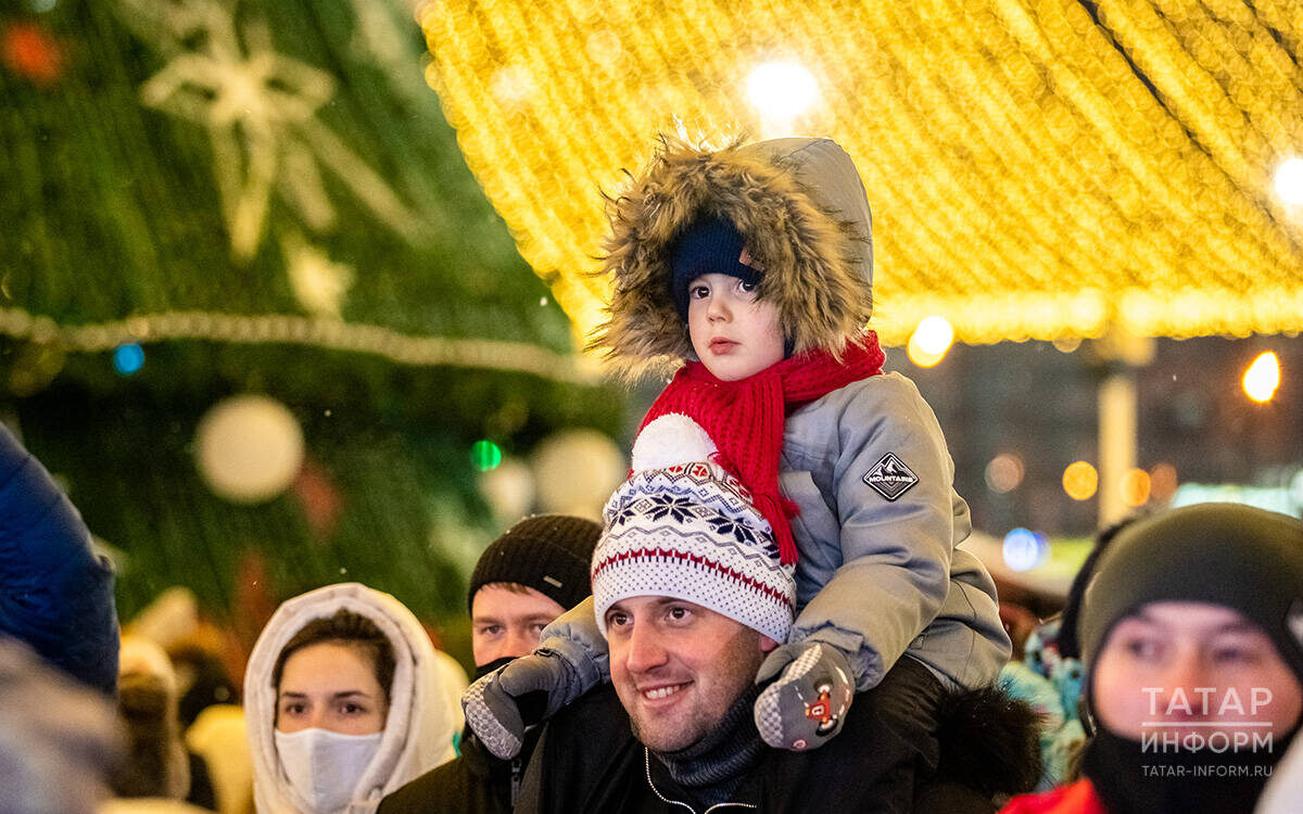 Открытие центральной елки Казани состоится 24 декабря. Фото: © Салават Камалетдинов / «Татар-информ»