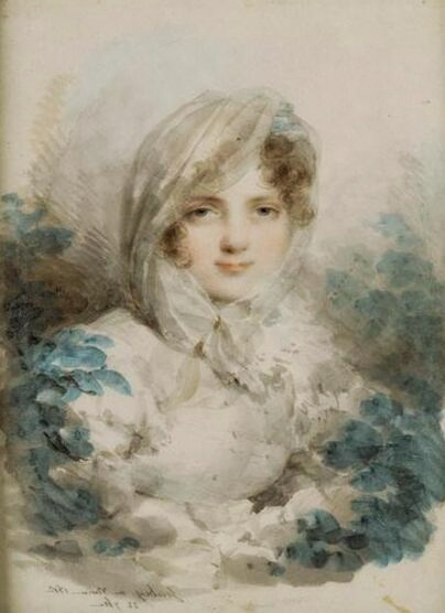 Екатерина Багратион. Портрет работы Жана-Батиста Изабе.