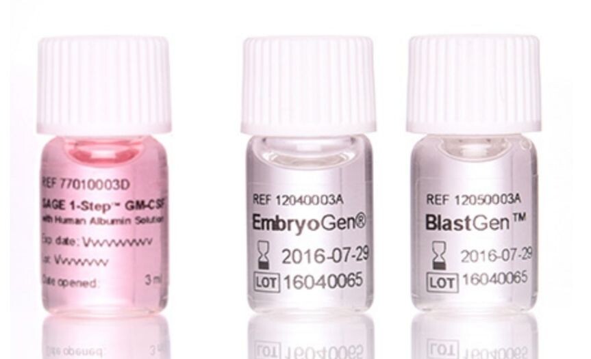 Клиника МАМА. Эмбриологические среды с цитокинами