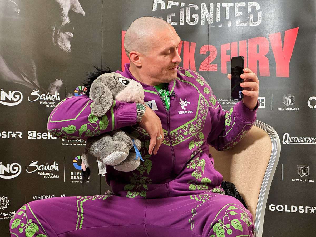 Александр Усик. Фото Reuters