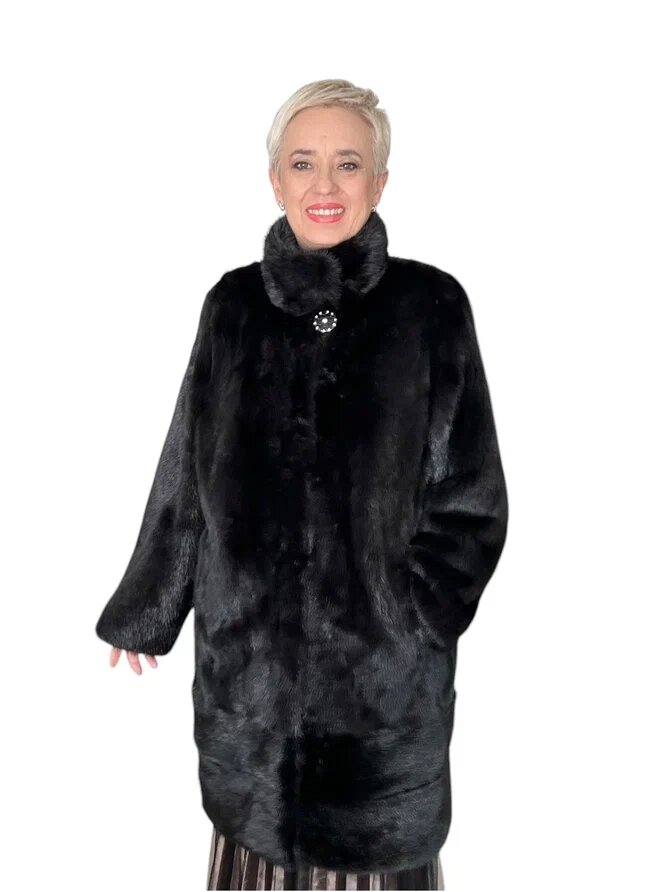 Перешив двух норковых изделий в одно. Ателье Ирины Берзиной.