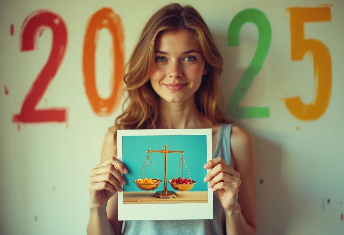 Гороскоп для Весов на 2025 год. Иллюстрация — Звёзды над городом