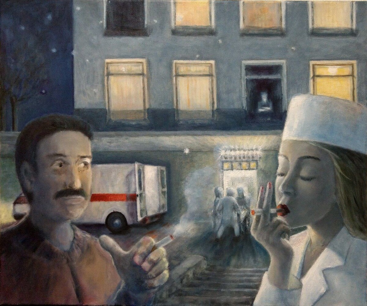 Первый снег (noise_of_art) / 18+ курение вредит вашему здоровью