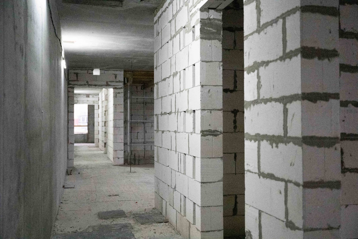 Кладка внутренних стен и перегородок 