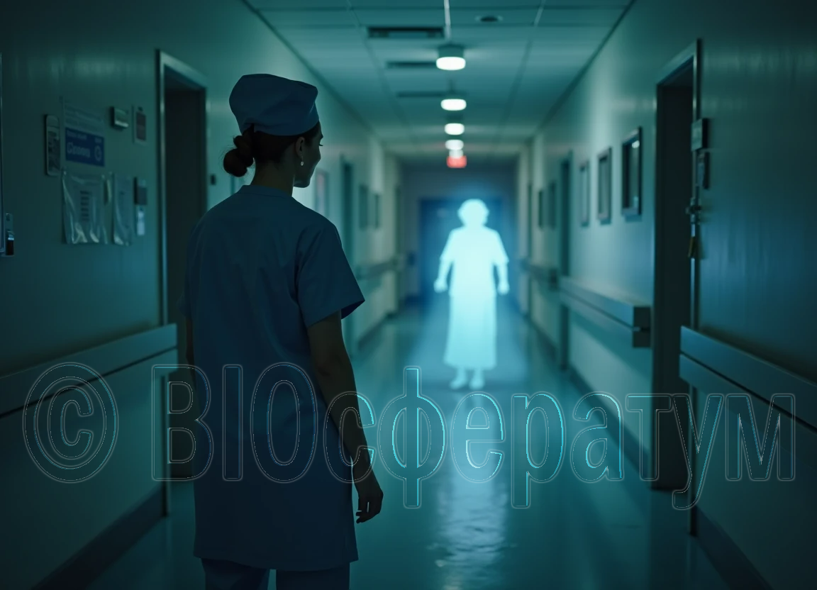 Внезапно Агата увидела в коридоре бабушку.