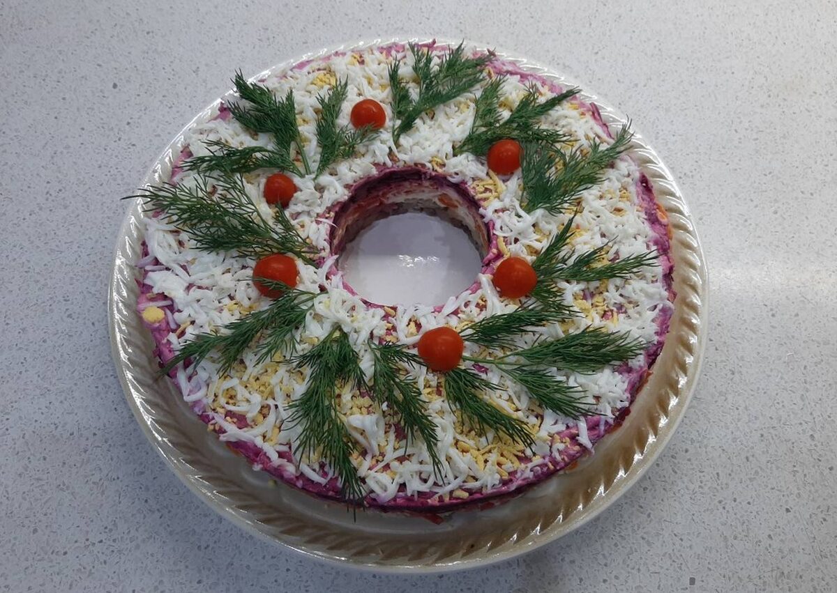 Селёдка под шубой. Фото из открытого источника.