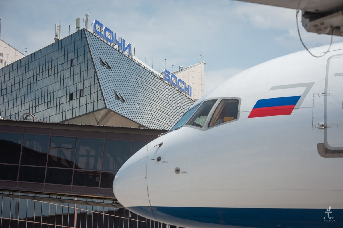    Фото: Telegram/Аэропорт Сочи