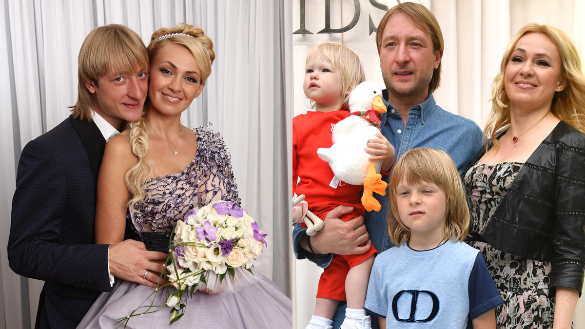 Евгений Плющенко и Яна Рудковская