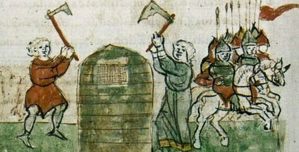 Освобождение из поруба в Радзивилловской летописи