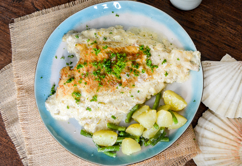 Сливочный соус с рыбой