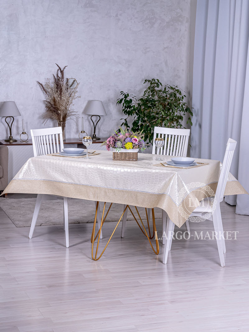 Скатерть из экокожи от Ларго-маркет