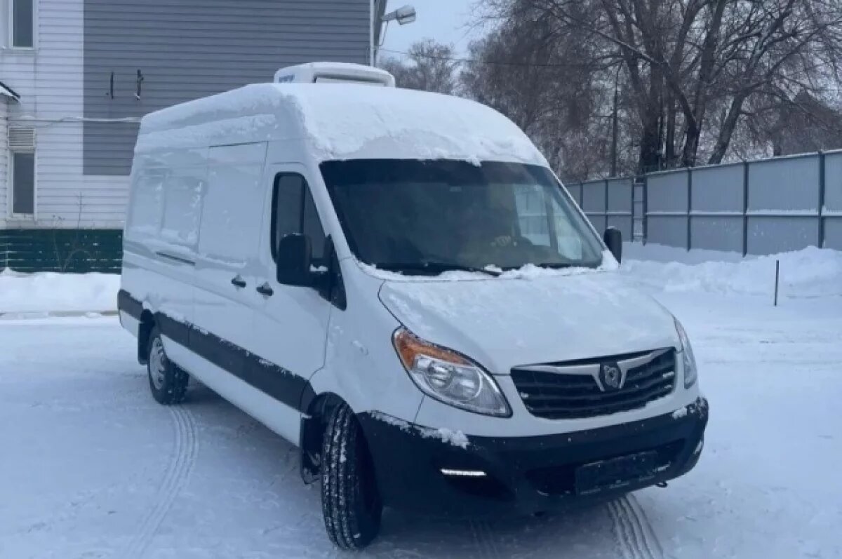    Автопарк Ульяновской государственной аптеки пополнил фургон-рефрижератор