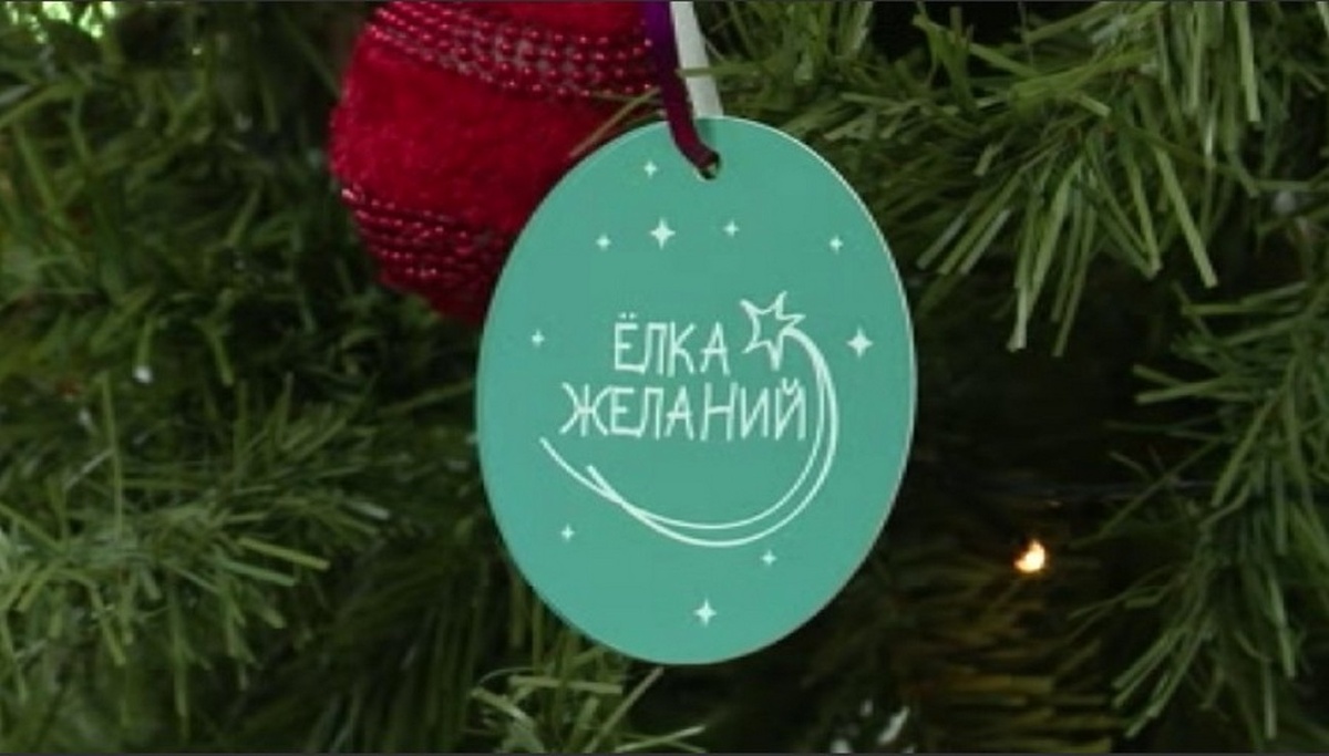     «Ёлка желаний» помогает мечтам юных курян воплотиться в жизнь