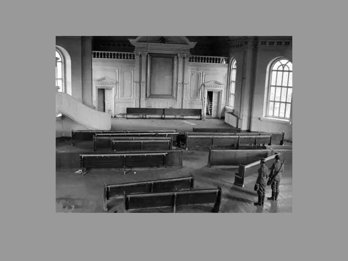 Архивные фотографии кирхи в Ланденпохья (из интернета)